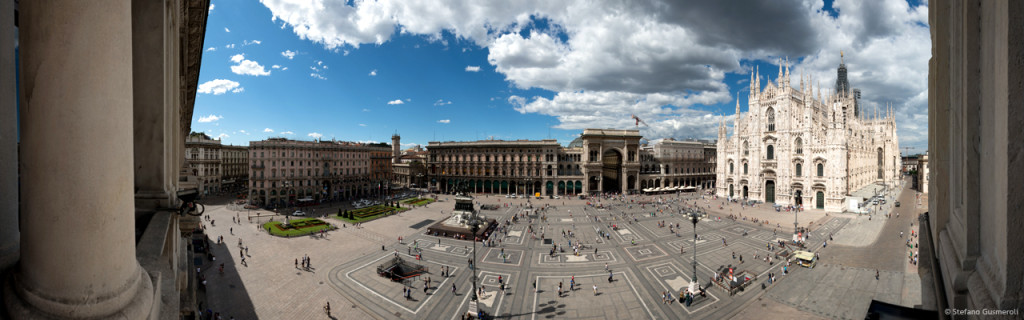 Panoramica Duomo Milano